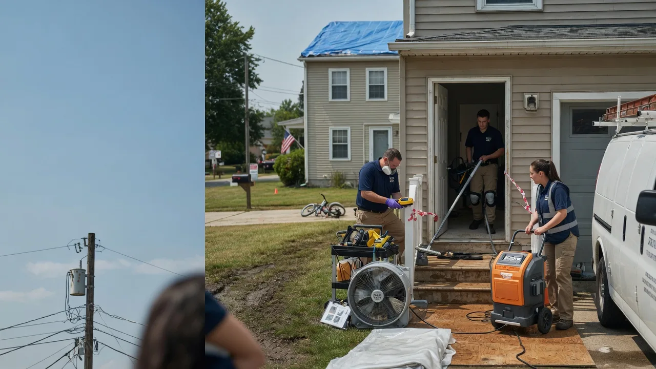 Water Damage Repair in Ridgeway, WI near me